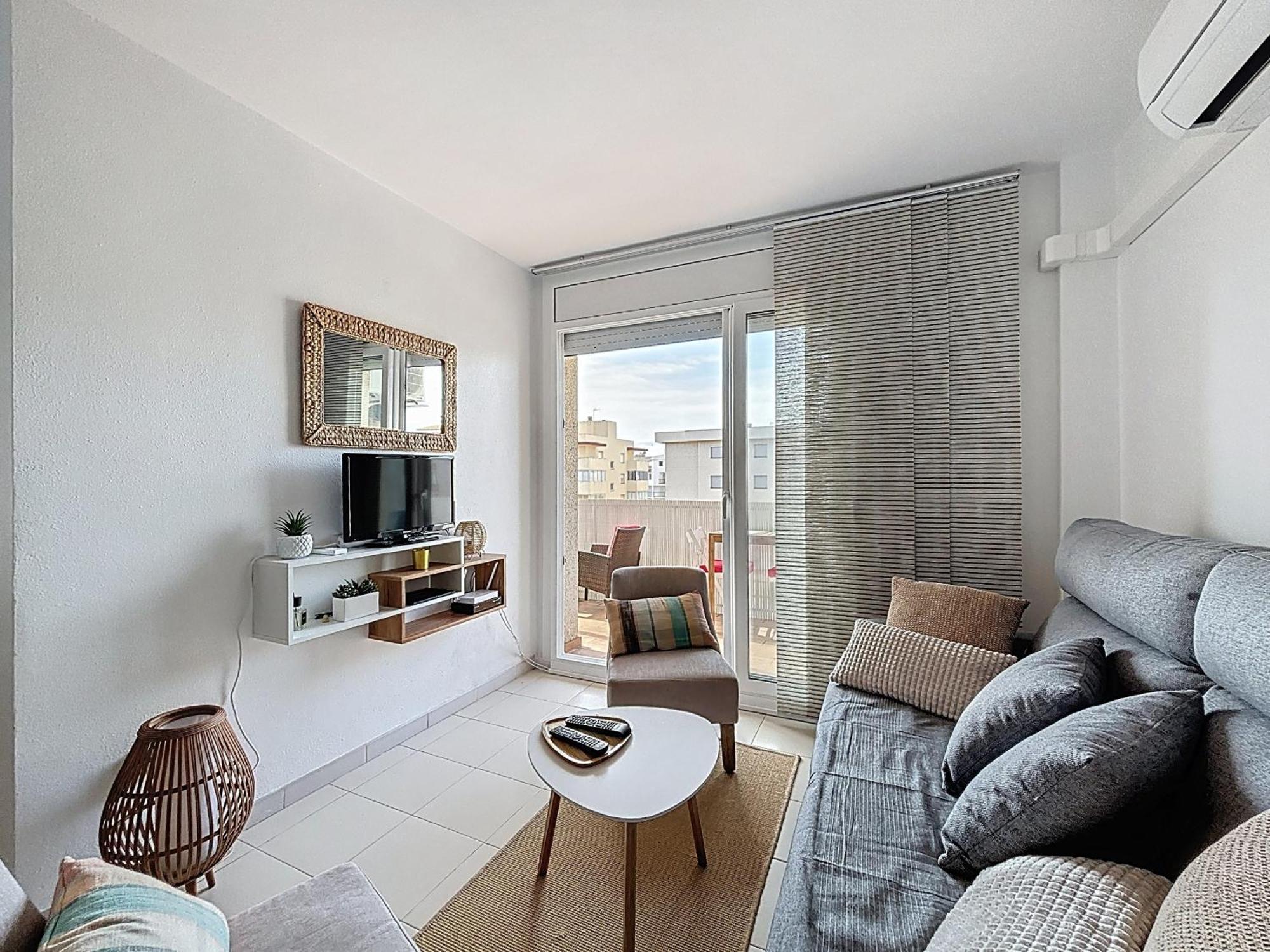 Appartement Sol Y Playa 4 1 Piso Muy Bonito Y Reformado à Roses Extérieur photo