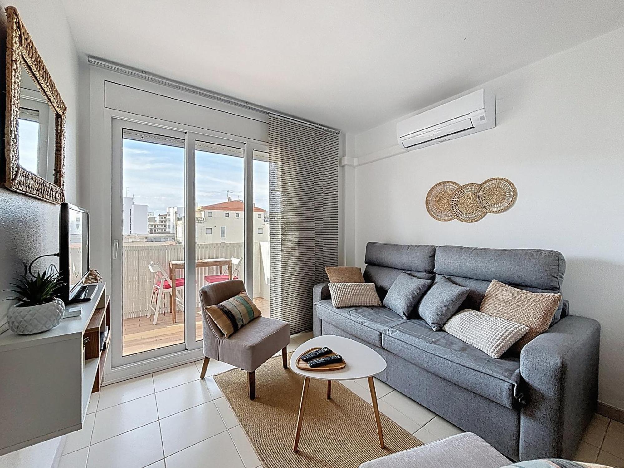 Appartement Sol Y Playa 4 1 Piso Muy Bonito Y Reformado à Roses Extérieur photo